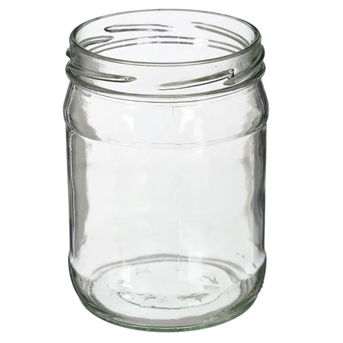 Burka Twist off 500 ml ar krāsainu vāciņu fi82/6 - 6 gab. - 3