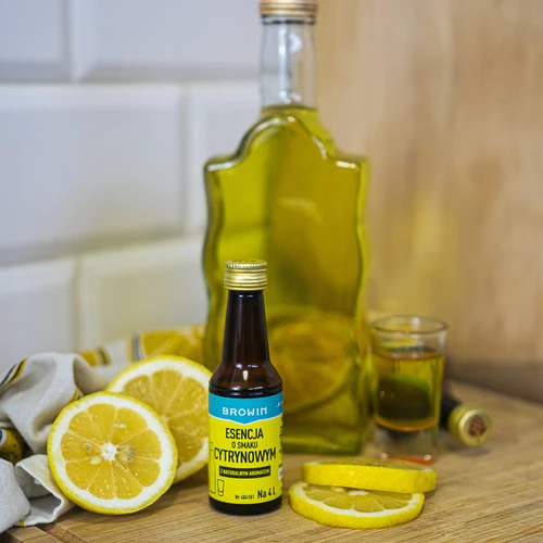 Citronu garšas esence ar dabisku aromātu uz 4 L - 40 ml - 8