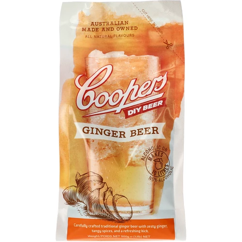 Coopers koncentrāts Ginger Beer alus pagatavošanai, 0,5kg - 2