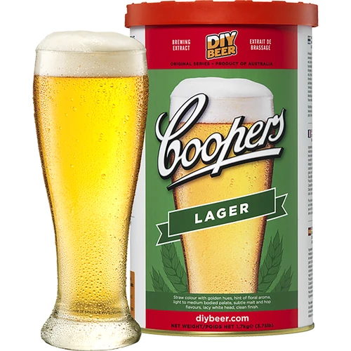 Coopers Lager alus brūvēšanas komplekts