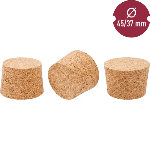 Dabīgā korķa aizbāznis 45/37 mm, 5 gab. - 2