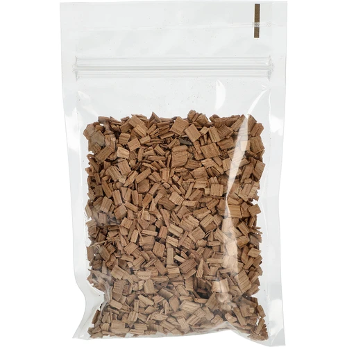 Dabīgas ozolkoka skaidas alkoholisko dzērienu aromatizēšanai (viskijam, baltvīnam), 50 g