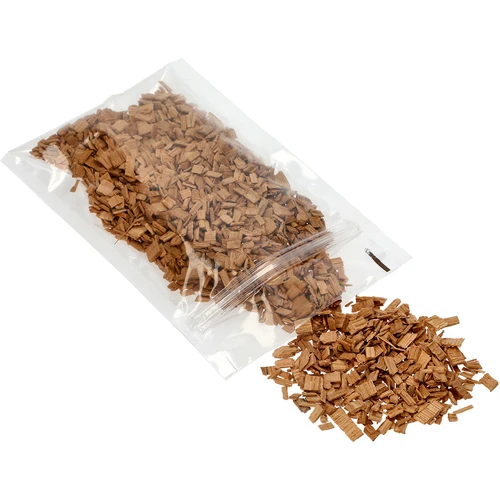 Dabīgas ozolkoka skaidas alkoholisko dzērienu aromatizēšanai (viskijam, baltvīnam), 50 g - 3