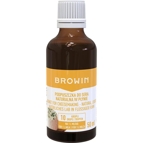 Dabīgs šķidrais siera recinātājs 50 ml