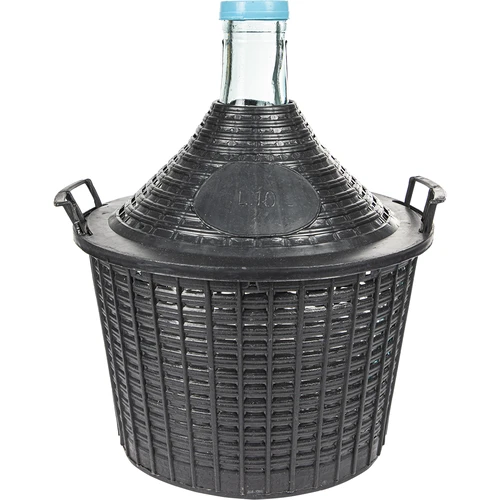 Damadžāna vīnam 10 L plastmasas grozā