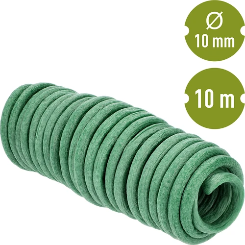 Dārza stieple ar putu apvalku, zaļa, 10 m, Ø 10 mm - 2