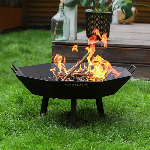 Dārza ugunskura bļoda ø 60 cm – loft stila - 12
