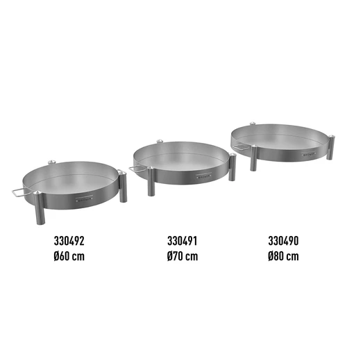 Dārza ugunskura bļoda ø 70 cm, metināta - 11