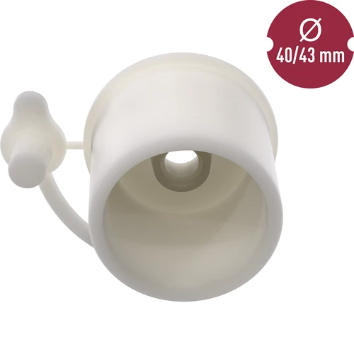 Demižona korķis fi 40/43 mm ar vāciņu - 3