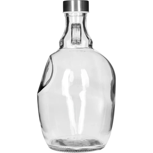 Demižons Dama 1,5 l, ar metāla skrūvējamo vāciņu Ø 43 mm un rokturi - 2
