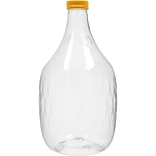 Demižons Dama 5 L PET, ar skrūvējamu vāciņu