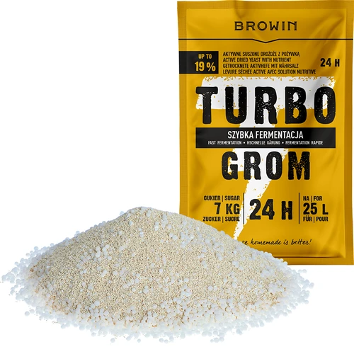Destilācijas raugs Turbo Grom 24h - 3