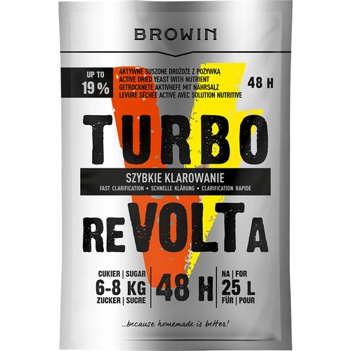 Destilācijas raugs Turbo reVOLTa 48h