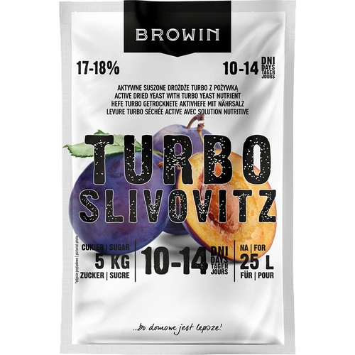 Destilācijas raugs Turbo Slivovitz