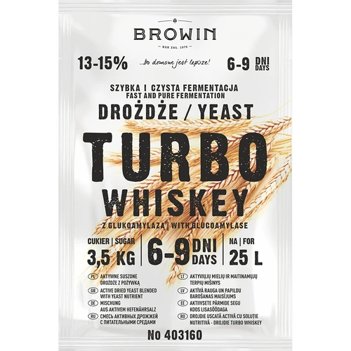 Destilācijas raugs Turbo Whiskey - 2