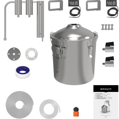 Destilators hawkSTILL 1.0 CONVEX 30 l - 2 atdalītāji - 3