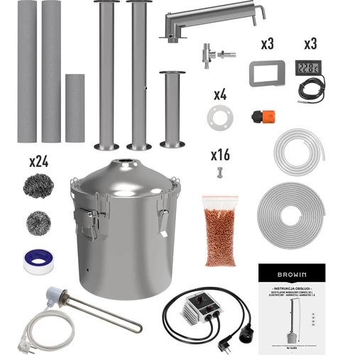 Destilators Hawkstill Aabratek 1.0 elektriskais, 30 L - 2
