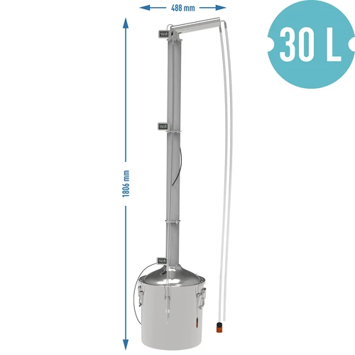 Destilators Hawkstill Aabratek 1.0 elektriskais, 30 L - 17