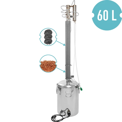 Destilators HawkStill "Aukstie pirksti" 60 L, ar kolonu fi 60,3mm - 2