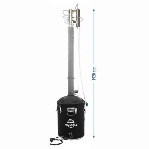 Destilators HawkStill „Aukstie pirksti” 60 L, ar Ø 60,3 mm kolonu un tvertnes siltinājumu - 17