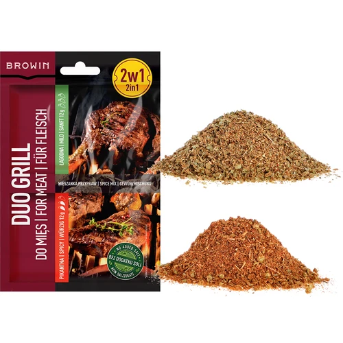 Duo Grill gaļai, 2 vienā garšvielu maisījums, 2 x 12 g - 3