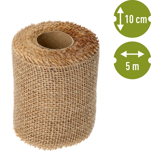 Džutas lente 10 cm/5 m - 4