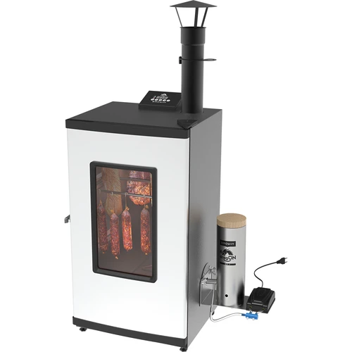 Elektriskā kūpinātava – dragON ar dūmu ģeneratoru, digitālā, 65 L - 4