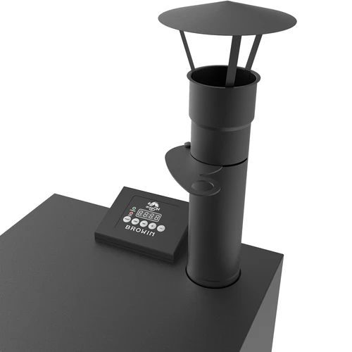 Elektriskā kūpinātava – dragON ar dūmu ģeneratoru, digitālā, 65 L - 18