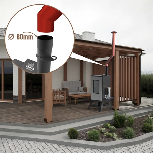 Elektriskā kūpinātava – dragON ar dūmu ģeneratoru, digitālā, 65 L - 33