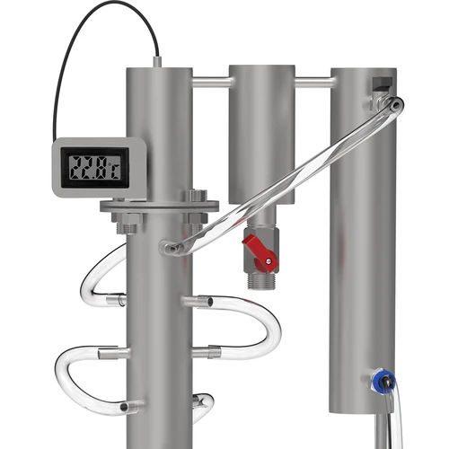 Elektroniskais termometrs rāmī - destilatoriem (-50 °C līdz +110 °C) - 5
