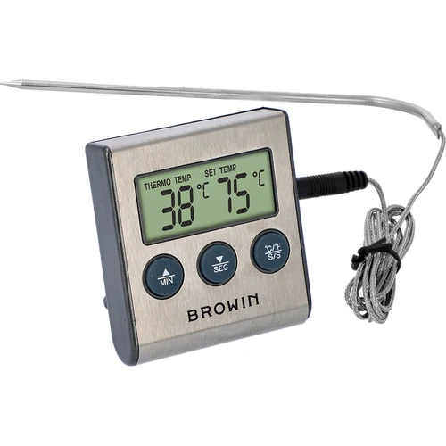 Elektroniskais virtuves termometrs ar zondi (0 °C līdz 250 °C)