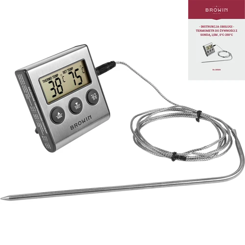 Elektroniskais virtuves termometrs ar zondi (0 °C līdz 250 °C) - 4