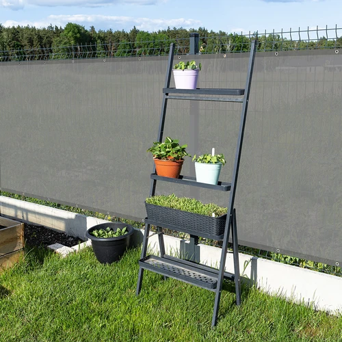 Ēnošanas tīkls (80%, 140 g/m2) 1,5 x 5 m, grafīta krāsas - 8