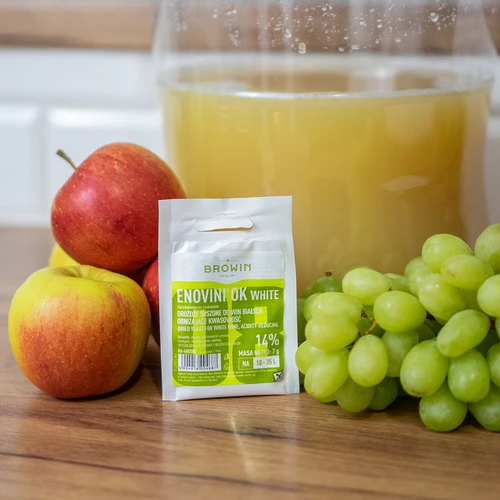 Enovini® OK WHITE - vīna raugs, kas samazina skābumu, 7 g - 8