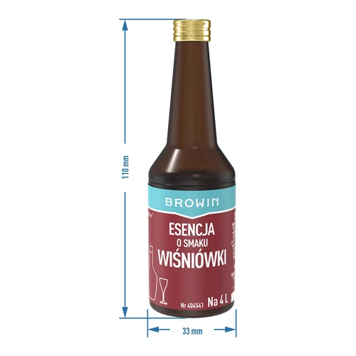 Esence ar ķiršu liķiera garšu uz 4 l - 40 ml - 8