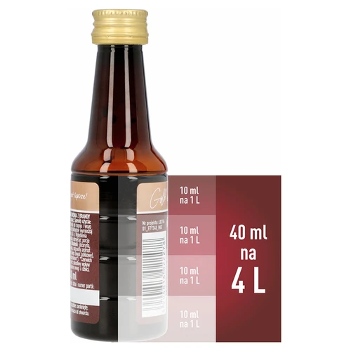 Esence ar ķiršu un brendija garšu, 40 ml - uz 4 L - 5