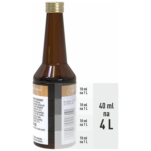 Esence ar plūmju brendija garšu, uz 4 L, 40 ml - 5