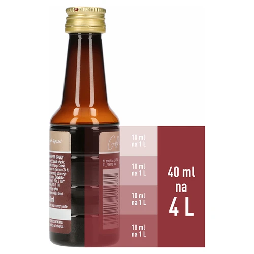 Esence ar Reserve Brandy garšu, 40 ml, uz 4L - 5