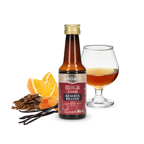 Esence ar Reserve Brandy garšu, 40 ml, uz 4L - 3