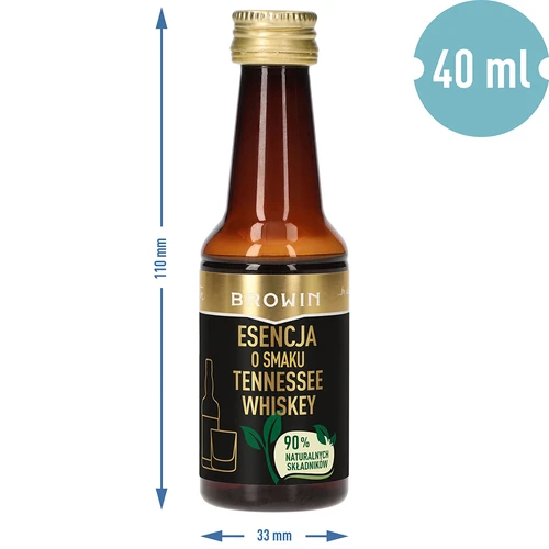 Tenesī viskija garšas esence 4 L - 40 ml - 8