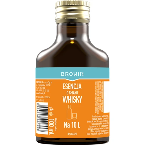 Esence ar viskija garšu uz 10 L - 100 ml