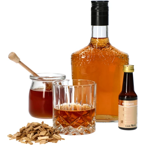 Esence ar Whiskey Honey garšu uz 4 L - 40 ml - 4