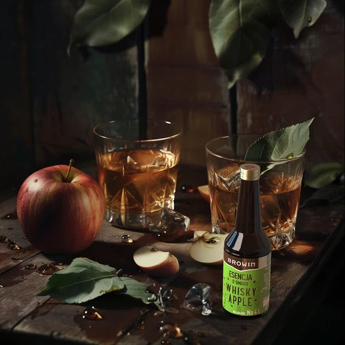 Viskija–ābola garšas esence – 40 ml, uz 4 L - 8