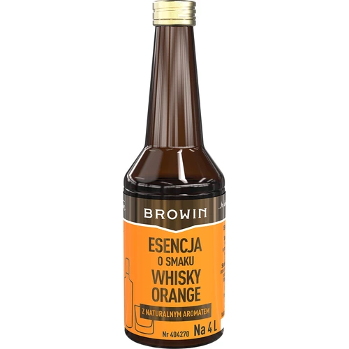 Whisky Orange garšas esence uz 4 L – 40 ml