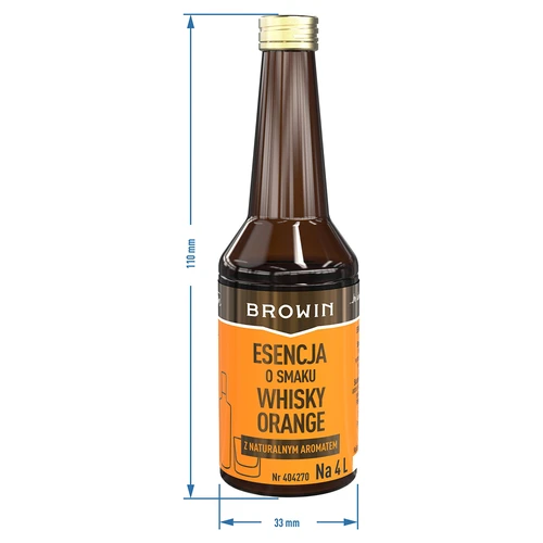 Whisky Orange garšas esence uz 4 L – 40 ml - 8