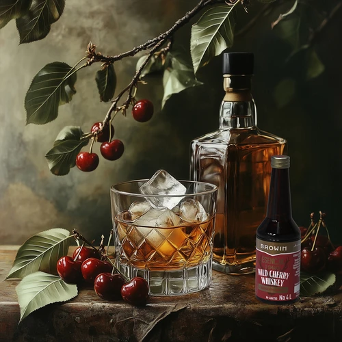 Esence ar savvaļas ķiršu viskija garšu 40 ml - 7