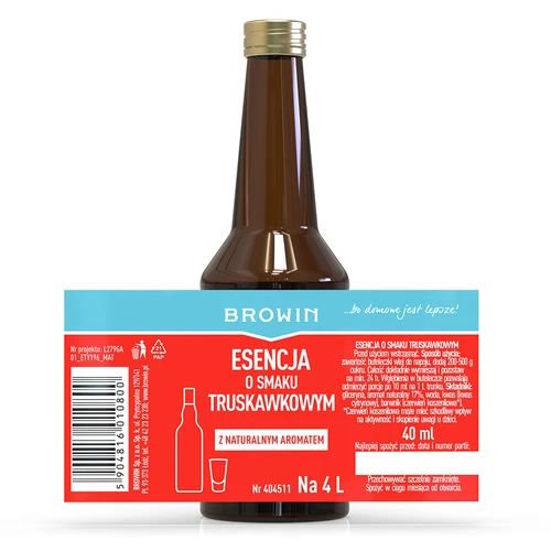 Esence ar zemeņu garšu, 40 ml - 4