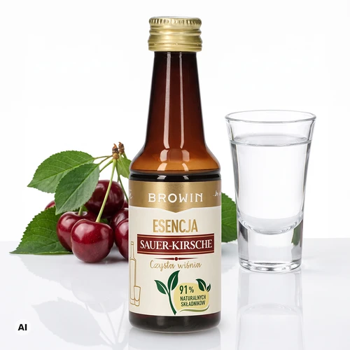 Esence Sauer-Kirsche – Czysta Wiśnia, 40 ml, uz 4 L - 4