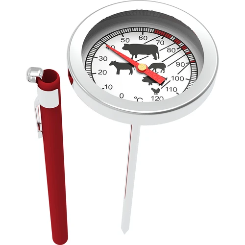 Gaļas cepšanas termometrs (0°C līdz +120°C) 12,5 cm - 4