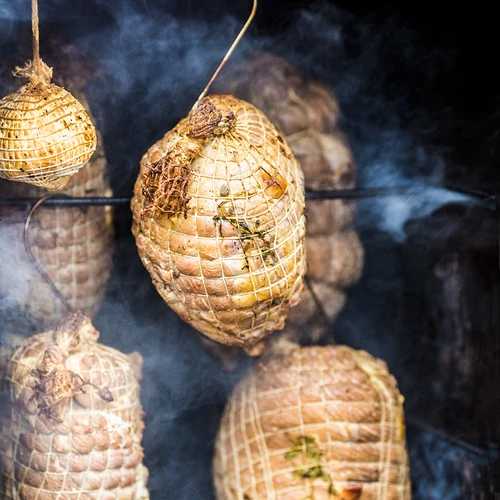 Gaļas izstrādājumu tīkls ar izmēriem 15 cm x 5 m un karstumizturību līdz 220°C - 11